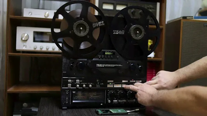TEAC X 2000M Простой тест, полностью исправного магнитофона