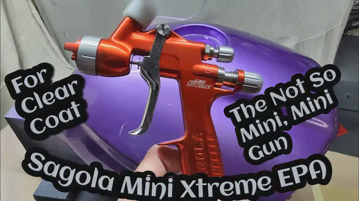 Sagola Mini Xtreme EPA Mini Spray Gun For Clear Coat