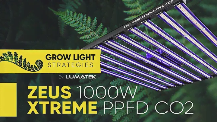 ЛУМАТЕК ЕС | СТРАТЕГИИ СВЕТОДИОДНОГО ОСВЕЩЕНИЯ — ZEUS 1000W Xtreme PPFD CO2