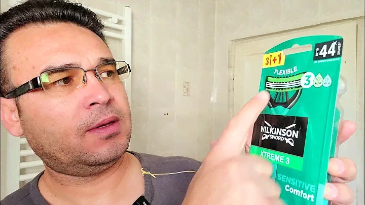 Wilkinson Sword Extreme 3 Sensitive Comfort ile Klasik Tıraş