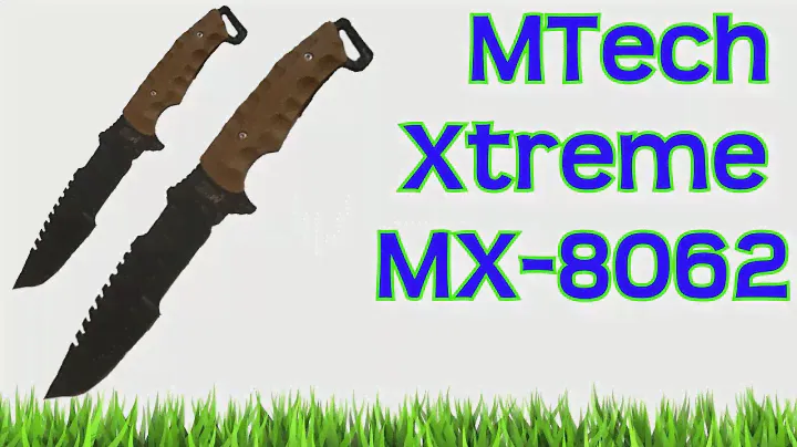 MTech Xtreme MX-8062 Fixed Blade Tactical Knife | Showcase